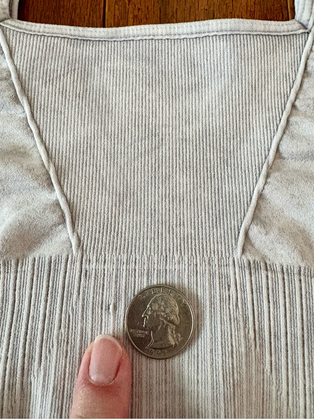 FREE PEOPLE Good Karma Crop Top Square Neck XS/S - Picture 8 of 12